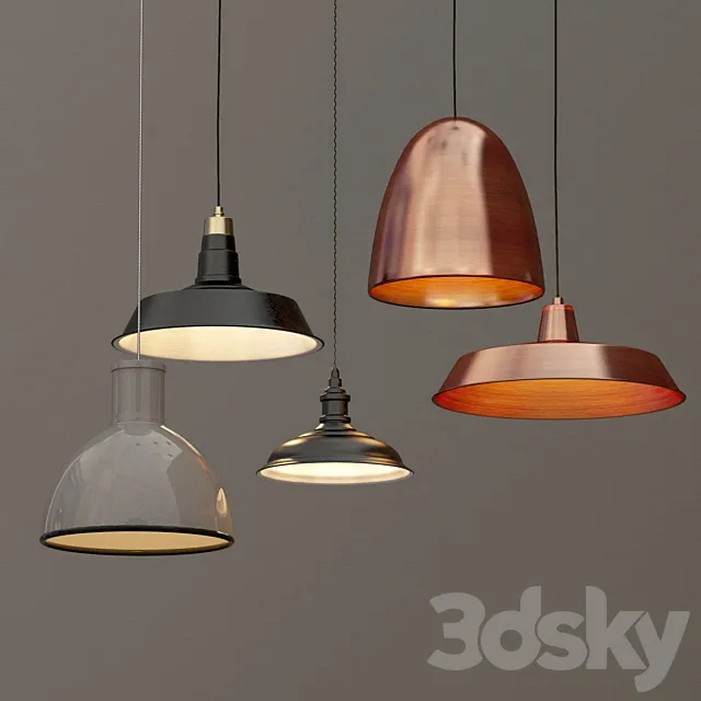 Ceiling Lights – 3D Models Download – 0536