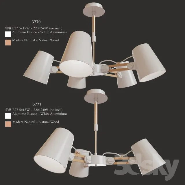 Mantra Looker Pendant Lamp 3DS Max - thumbnail 3