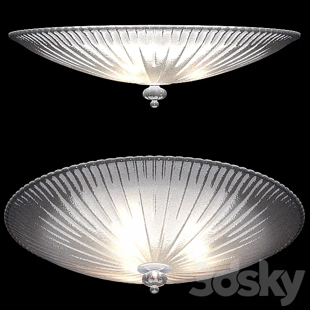 Ceiling lamp Ideal Lux Shell PL4 008615 3DS Max - thumbnail 3