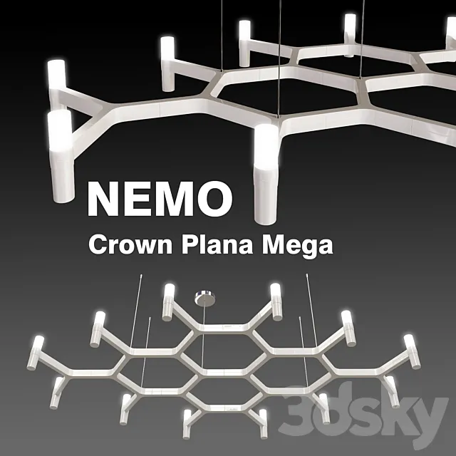 Crown Plana Mega from the company NEMO 3DS Max - thumbnail 3