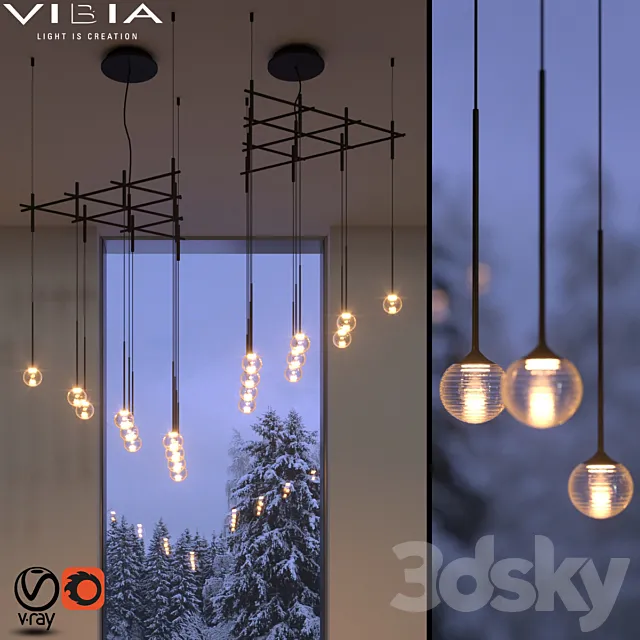 Vibia Algorithm 0825 3DS Max - thumbnail 3