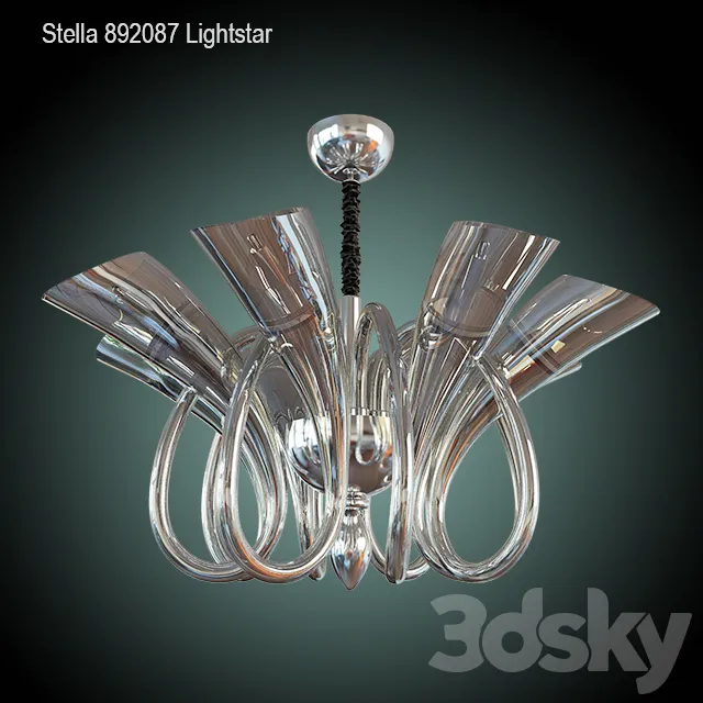 Stella chandelier 892087 Lightstar 3DS Max - thumbnail 3