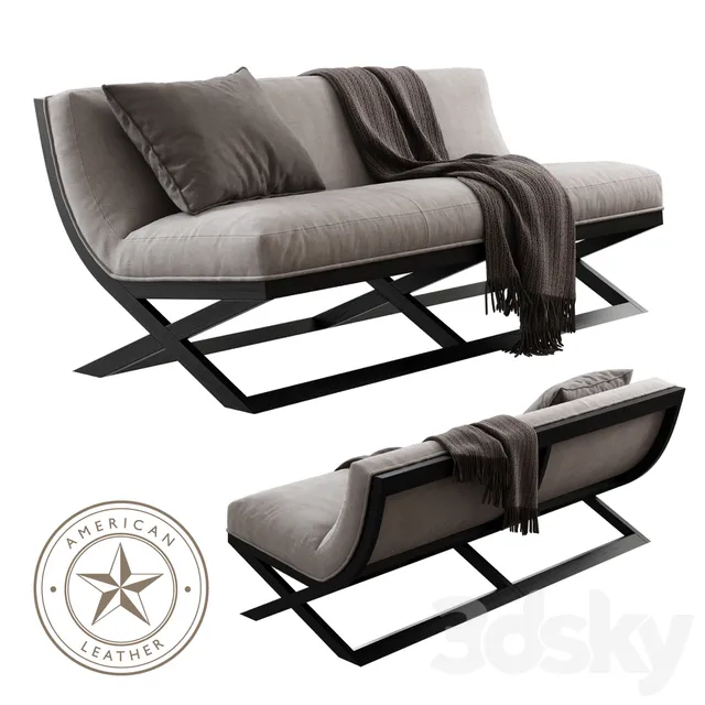 Furniture – Sofa 3D Models – American Leather – Tori (Sofa)