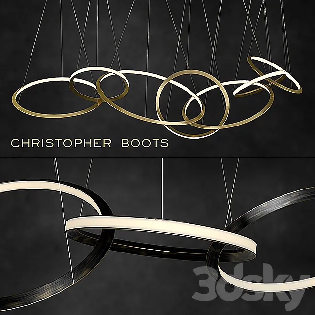 Oracle Set Christopher Boots 3DS Max - thumbnail 3