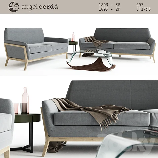 Furniture – Sofa 3D Models – Angel Cerda furniture