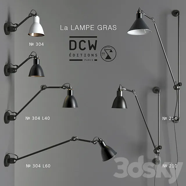 Ceiling Lights – 3D Models Download – Bra Set & La Lampe GRAS 3d model