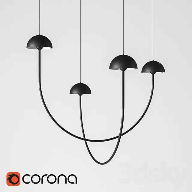 Ceiling Lights – 3D Models Download – Champignon Pendant Light by Luxcambra