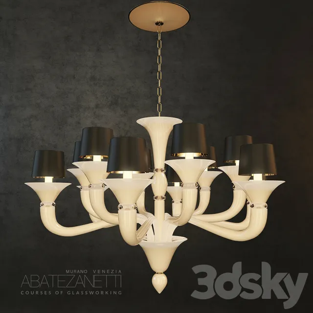 Ceiling Lights – 3D Models Download – Chandelier Abate Zanetti Celestia