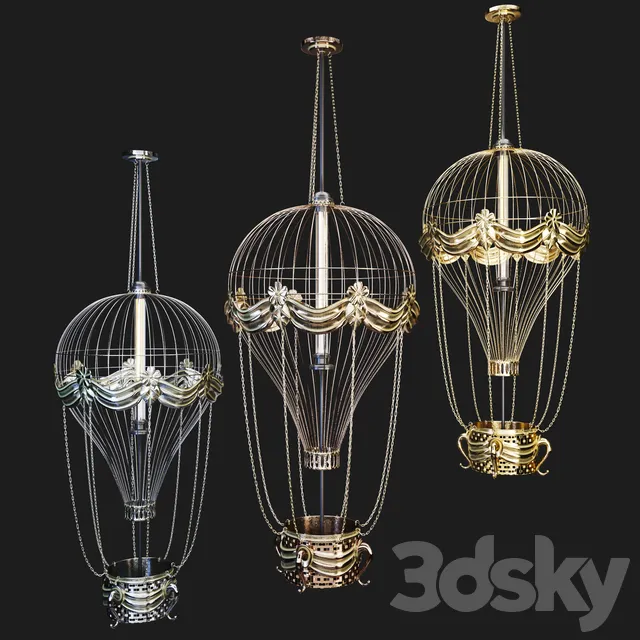 Ceiling Lights – 3D Models Download – Chandelier Balloon
