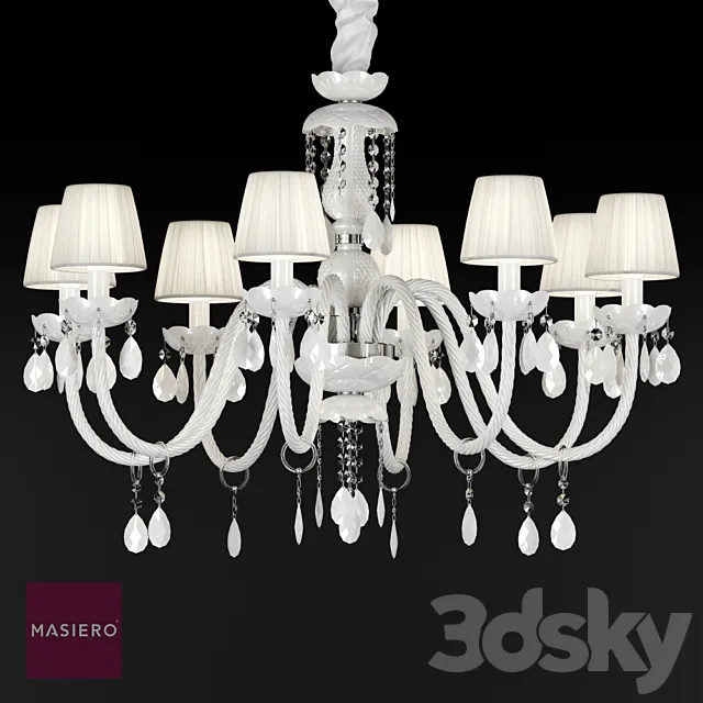 Ceiling Lights – 3D Models Download – Chandelier Masiero Milord
