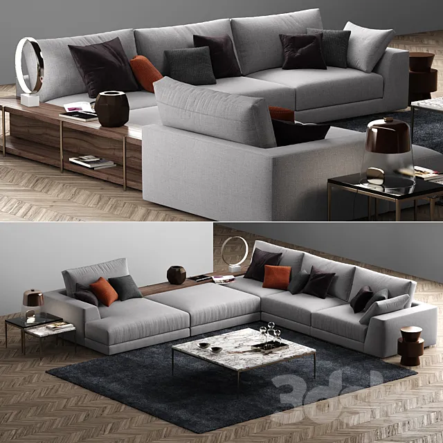 Furniture – Sofa 3D Models – Argo sofa – MisuraEmme