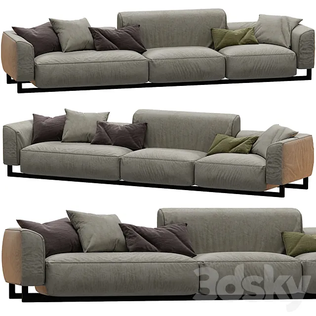 Furniture – Sofa 3D Models – Arketipo Inkas sofa