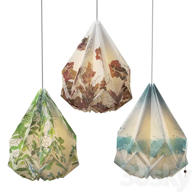 Ceiling Lights – 3D Models Download – HANAHI lamp