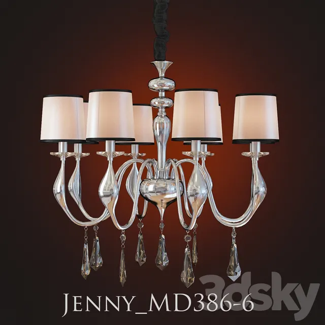 Ceiling Lights – 3D Models Download – Jenny MD386-6