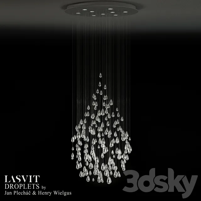 Ceiling Lights – 3D Models Download – Lasvit Droplets Pendant