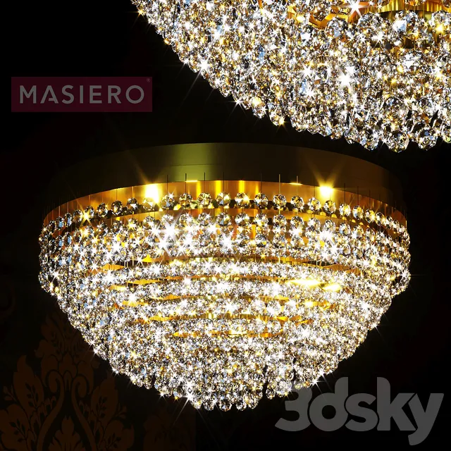 Ceiling Lights – 3D Models Download – Masiero IMPERO-DECO VE 836 PL6