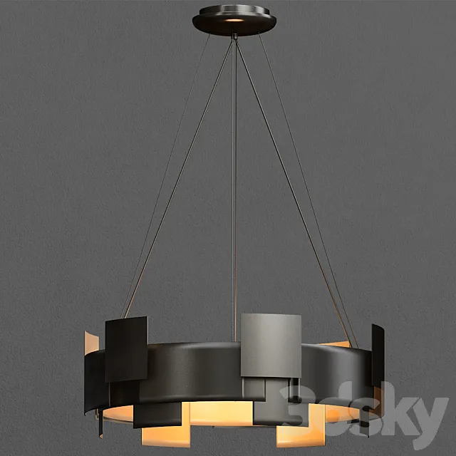 Ceiling Lights – 3D Models Download – Moderne Chandelier Pendant LED; Olde Bronze