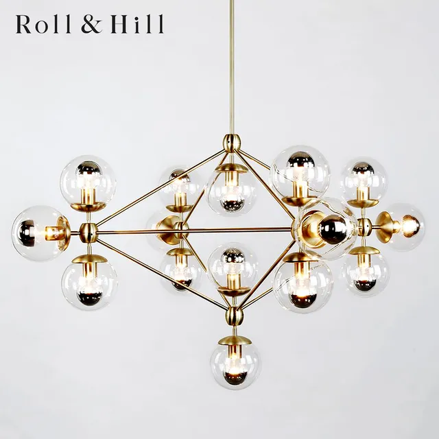 Ceiling Lights – 3D Models Download – Modo Chandelier – Roll & Hill