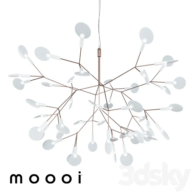 Ceiling Lights – 3D Models Download – Moooi Heracleum II Small