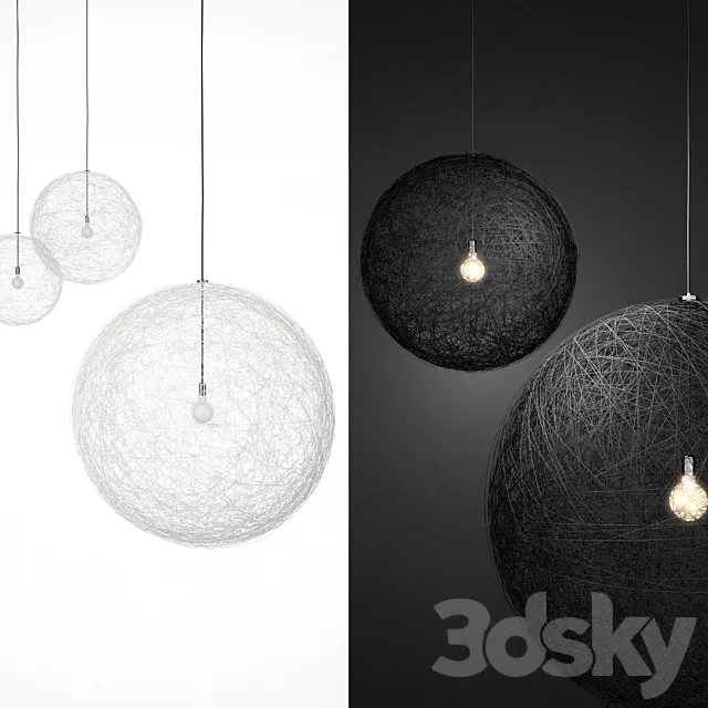 Ceiling Lights – 3D Models Download – MOOOI Random Light PRO