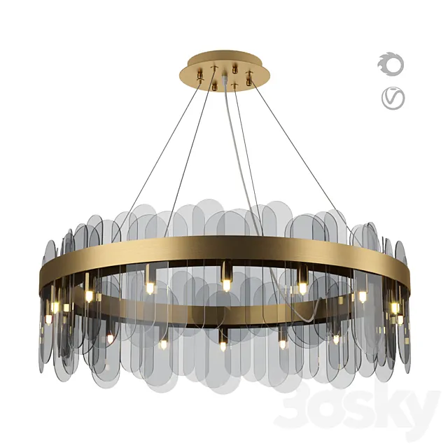 Ceiling Lights – 3D Models Download – Nice Blount Chandelier Raised by Loft Concept