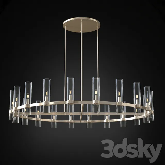 Ceiling Lights – 3D Models Download – Ravelle Round Chandelier 60