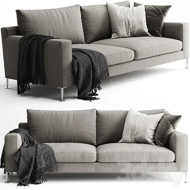 Furniture – Sofa 3D Models – B & B Italia Harry Sofa