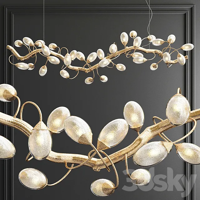 Ceiling Lights – 3D Models Download – Serip Lotus Lighting 3