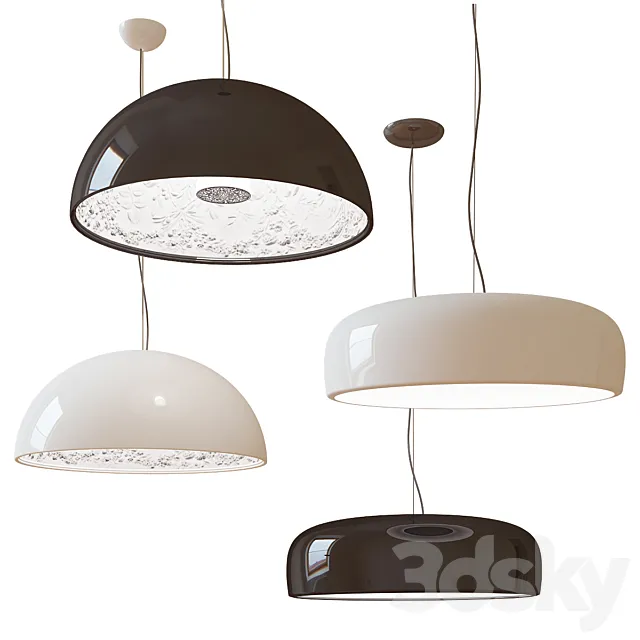 Ceiling Lights – 3D Models Download – Skygarden & Smithfield Pendant by Flos