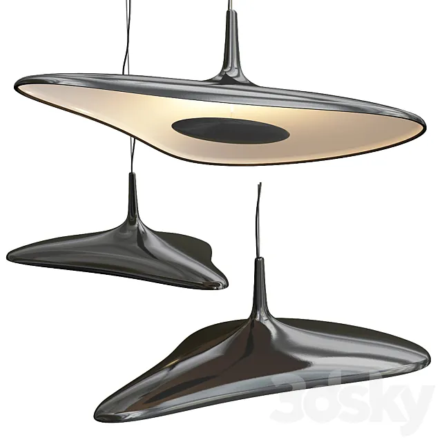 Ceiling Lights – 3D Models Download – Soleil Noir by Luce Plan