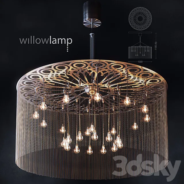 Ceiling Lights – 3D Models Download – WILLOWLAMP NGOMA DRUM