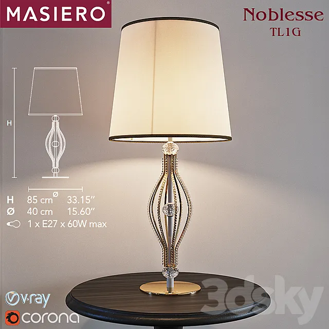 Table Lamp – 3D Models – 0006