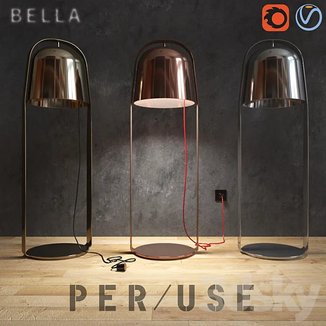 Lamp Bella by PERUSE 3DS Max - thumbnail 3