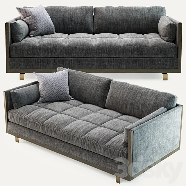 Furniture – Sofa 3D Models – Baker FRAMEWORK LOVESEAT No.6732L