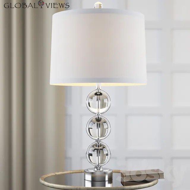 Global Views Crystal Ball Lamp 3DS Max - thumbnail 3