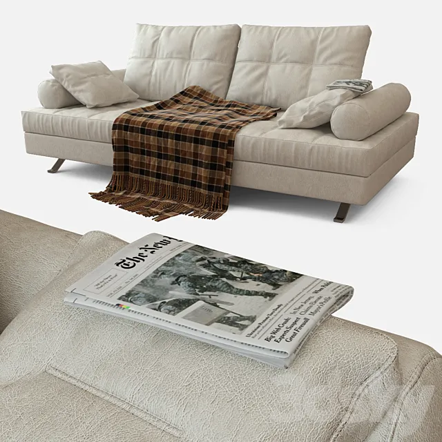 Sofa Madison from Relotti m01-3 3DS Max - thumbnail 3