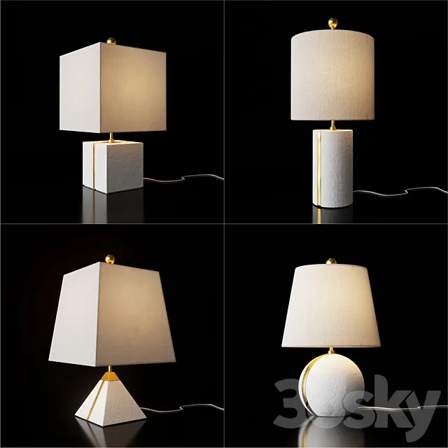 Table Lamp – 3D Models – 0198