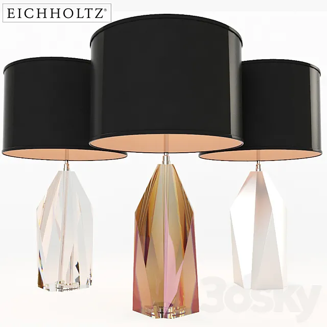 Table Lamp – 3D Models – Eichholtz Setai Table Lamp