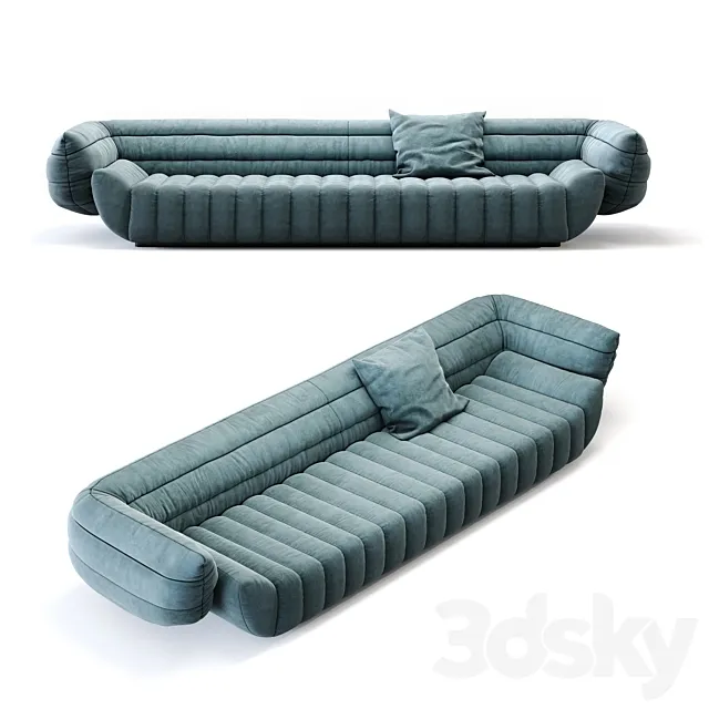 Furniture – Sofa 3D Models – Baxter Tactile Sofa