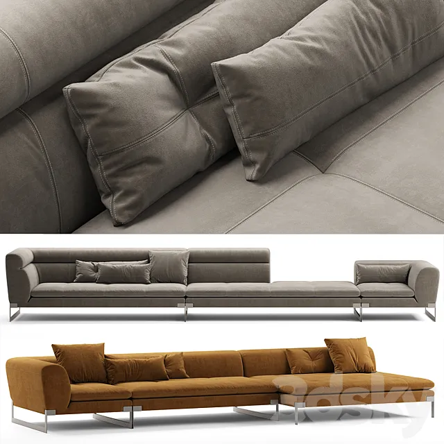 Furniture – Sofa 3D Models – Baxter Viktor Sofa