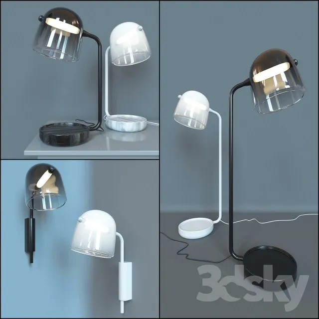 Floor Lamp – 3D Models – 0058