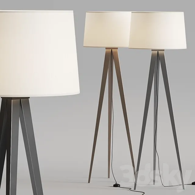 Floor Lamp – 3D Models – Aromas del Campo Tripod Floor Lamps