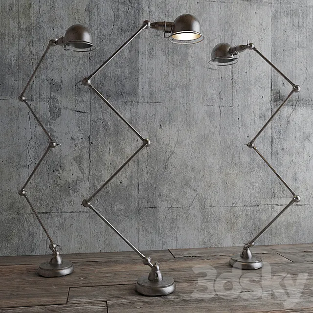 Floor Lamp – 3D Models – ATELIER SCISSORTASK FLOOR LAMP