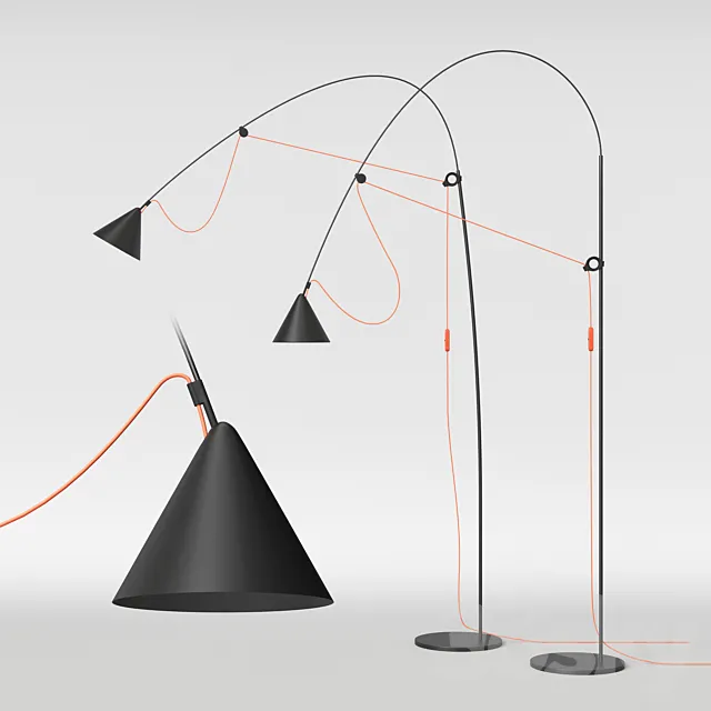 Floor Lamp – 3D Models – Ayno Large Floor Lamp by Midgard
