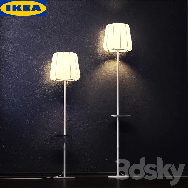 Floor Lamp – 3D Models – Floor lamp Ikea Varva