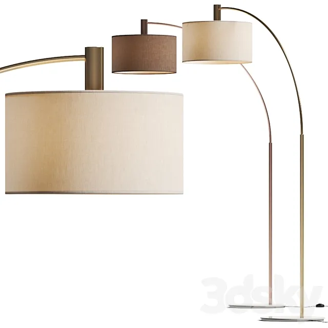 Floor Lamp – 3D Models – Nexo Luce Gricia Floor Lamps