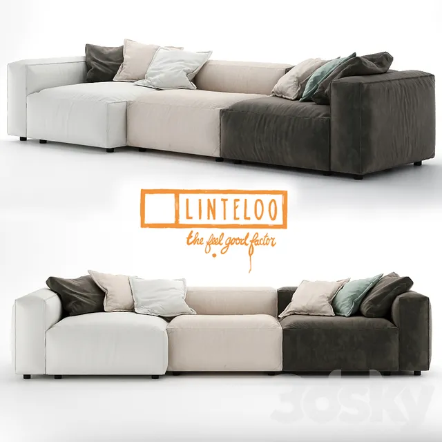 Furniture – Sofa 3D Models – Bentley Home Winston Sofa