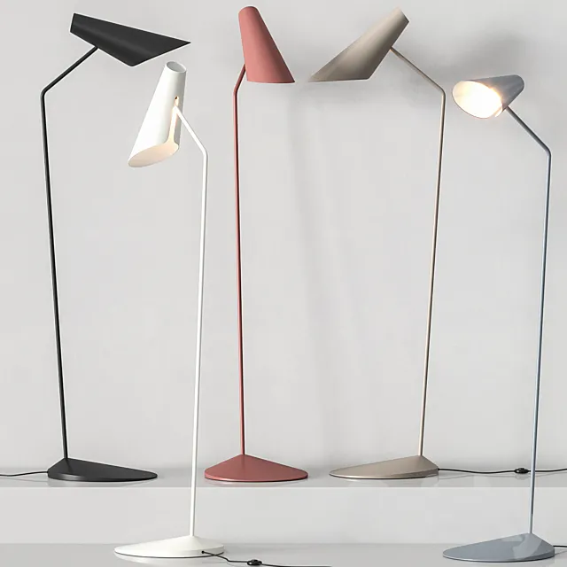 Floor Lamp – 3D Models – Vibia Icono 0712 Floor Lamp