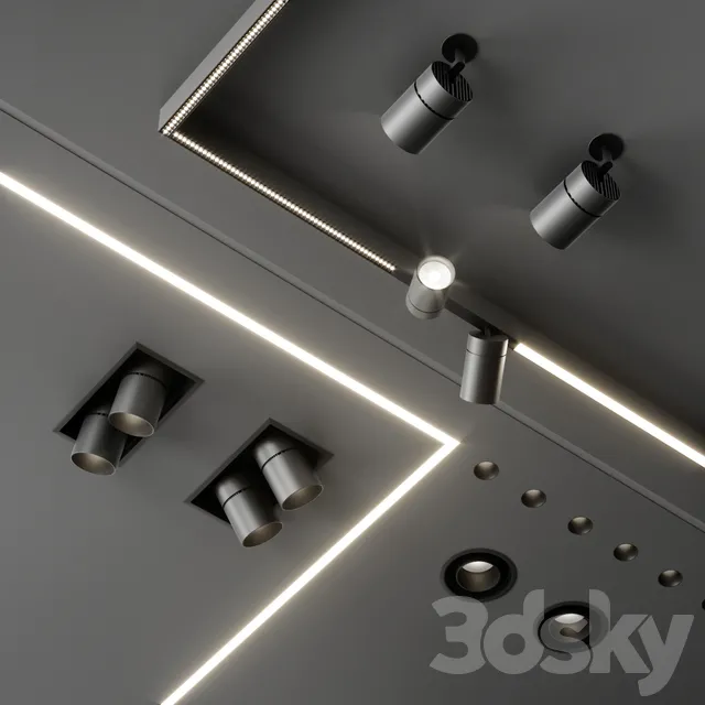 Spot Light – 3D Models – 0006