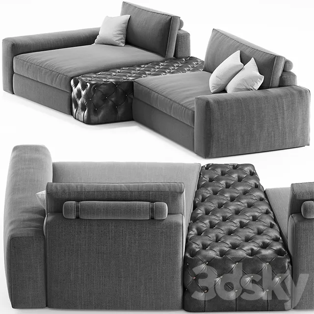 Furniture – Sofa 3D Models – Berto Joey modular sofa